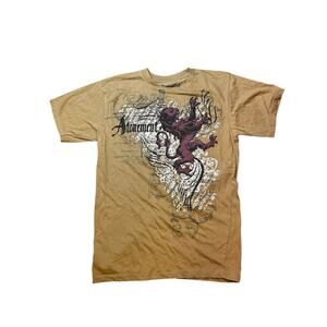 Boys Atonement NWT Y2K Streetwear Tan Graphic Tee XL